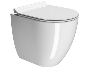 PURA 50/F - Floor mounted ceramic toilet by GSI ceramica - view 2